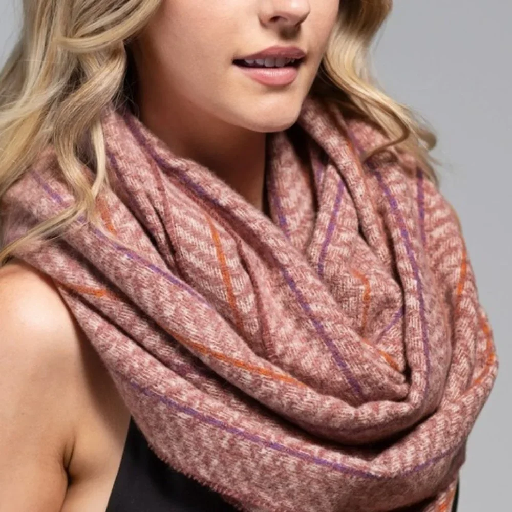 ruggine this herringbone polyester